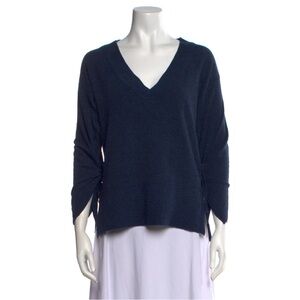 Brochu Walker Navy V-Neck Sweater